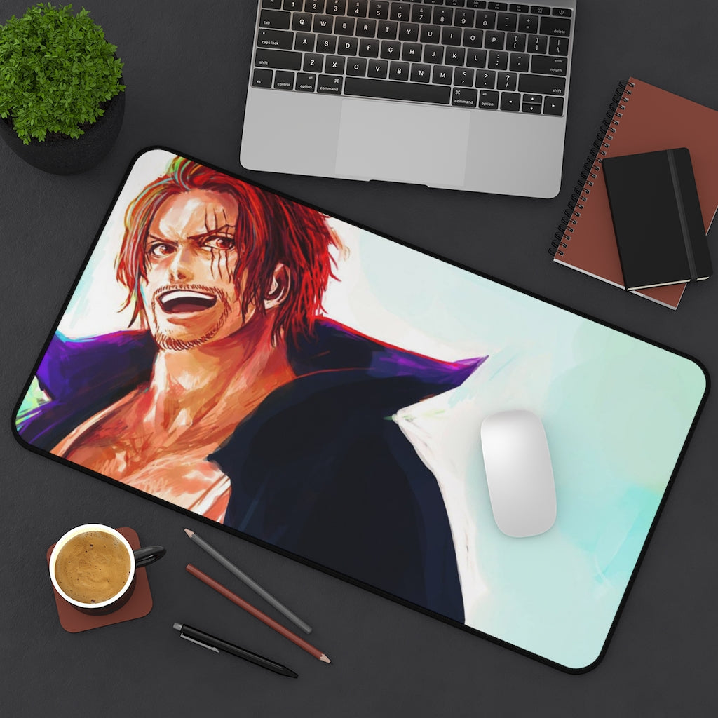 Shanks - One Piece Large Mouse Pad / Desk Mat - The Mouse Pads Ninja Home Decor