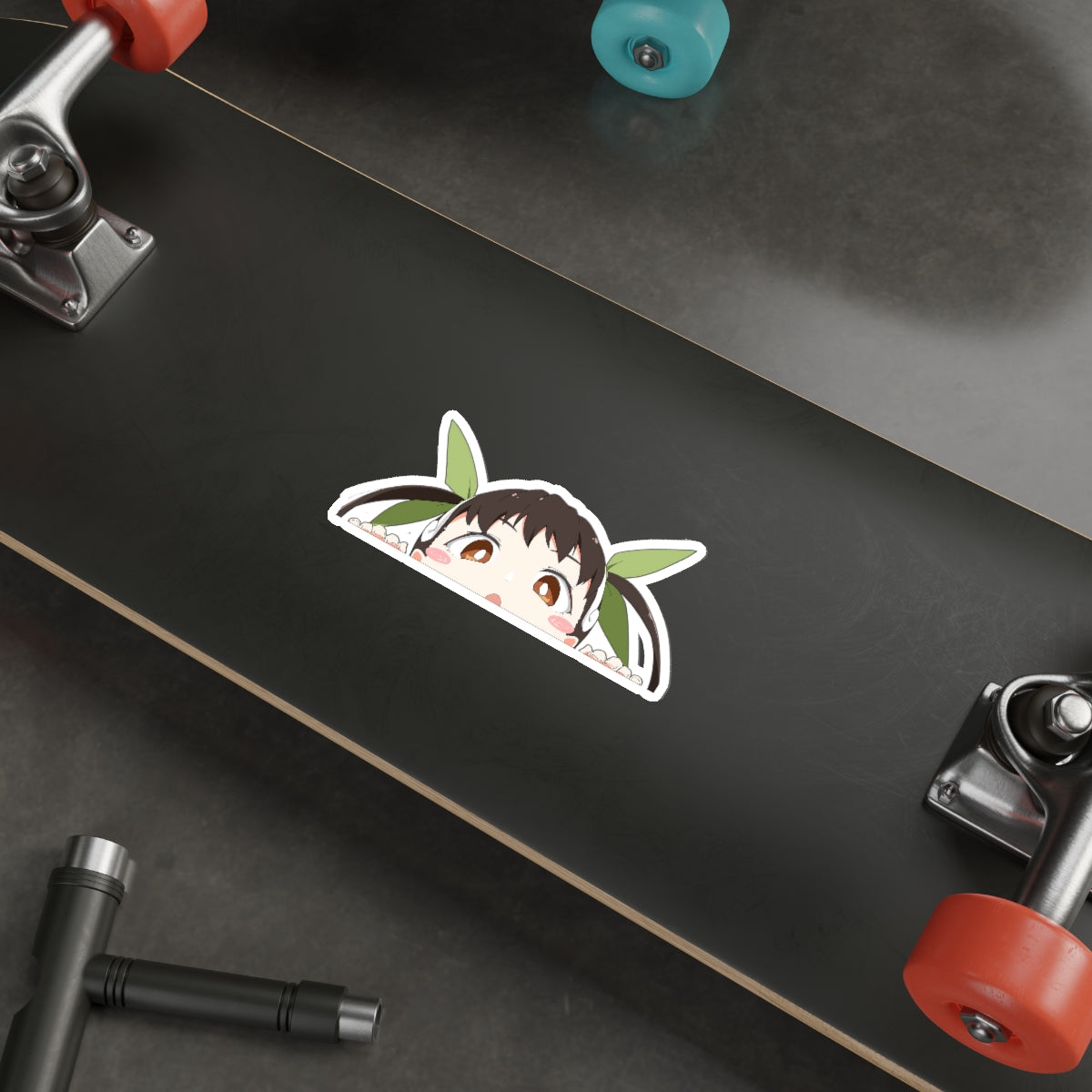 Mayoi Monogatari Peeker Waterproof Sticker - Weatherproof Vinyl Car Decal