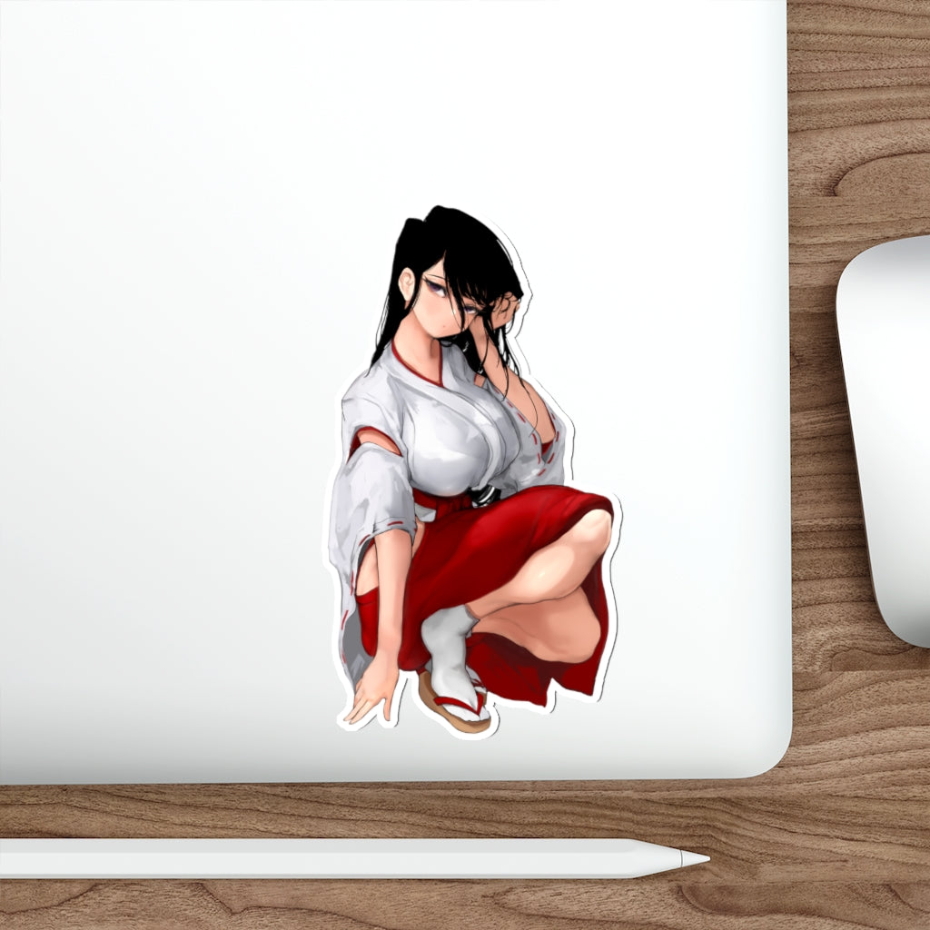 Komi Shouko Kimono Waterproof Sticker - Ecchi Vinyl Decal