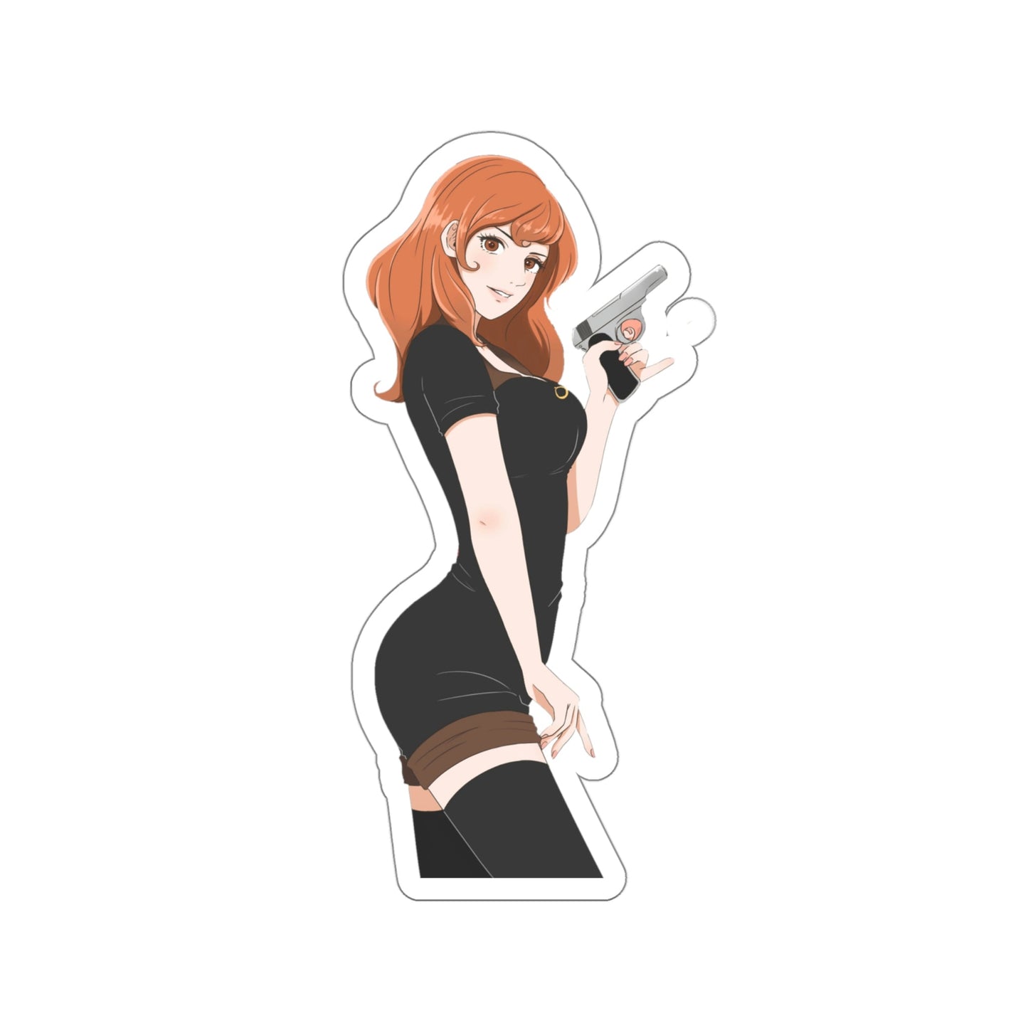 Sexy Fujiko Mine Lupin the Third Waterproof Sticker - Weatherproof Vinyl Car Decal