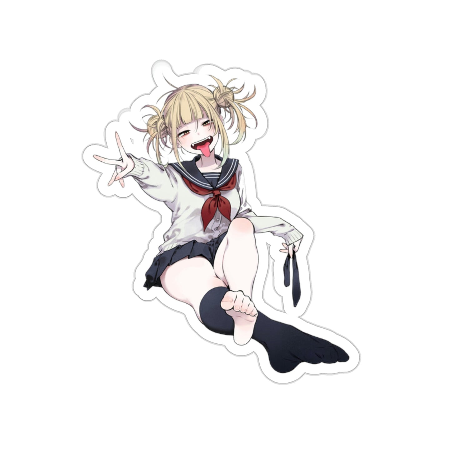 Himiko Toga Feet My Hero Academia MHA Waterproof Sticker - Weatherproof Vinyl Car Decal