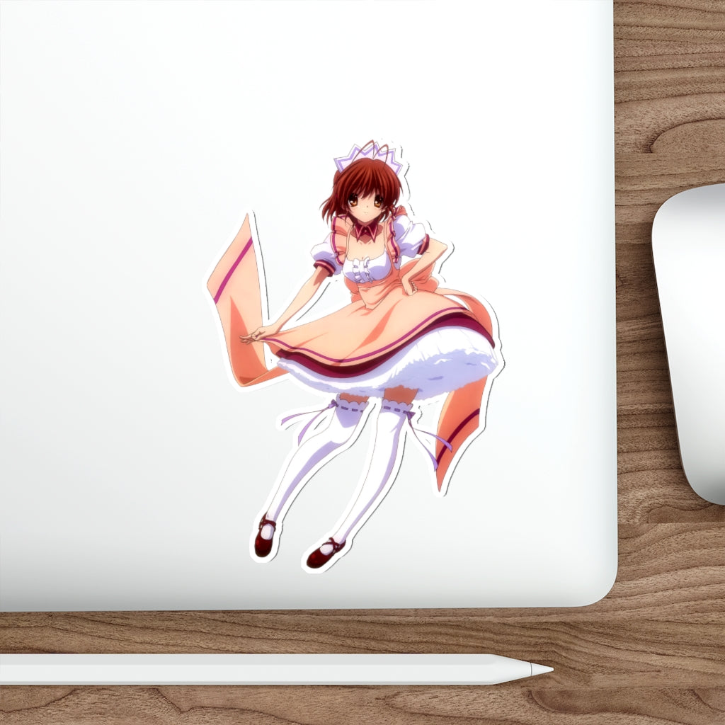 Clannad Maid Furukawa Nagisa Waterproof Sticker - Ecchi Vinyl Decal