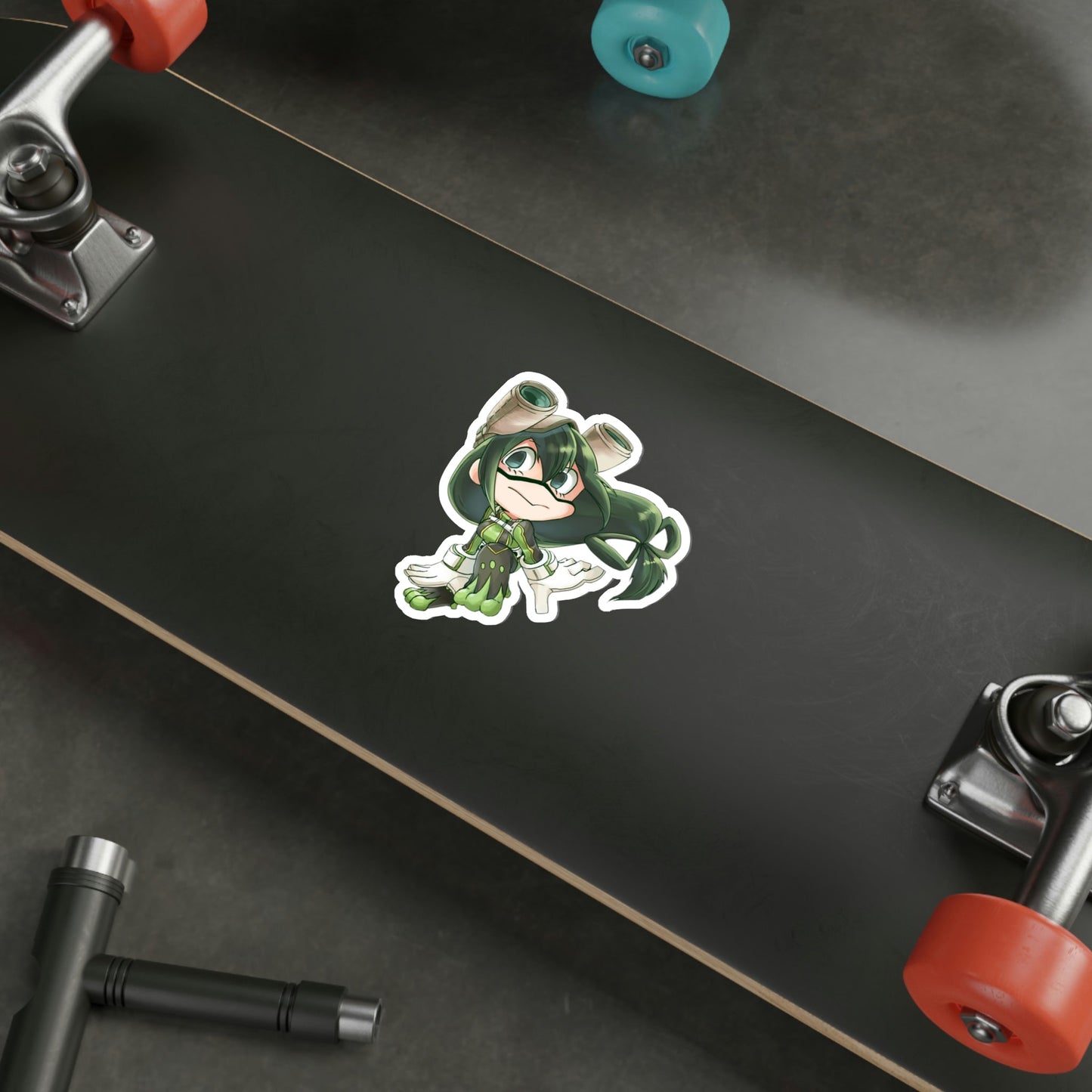 Chibi Froppy My Hero Academia MHA Waterproof Sticker - Weatherproof Vinyl Car Decal