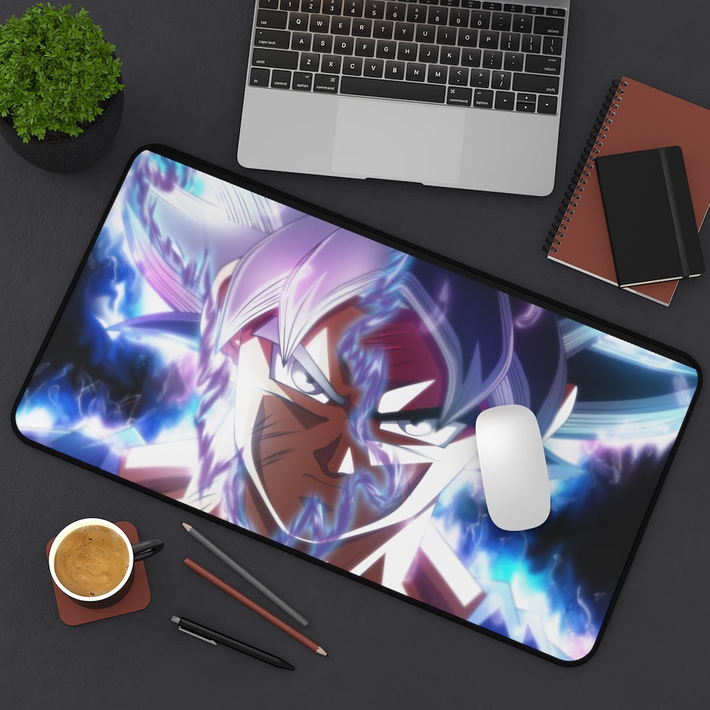 Dragon Ball Anime Mouse pad /Desk Mat - Ultra instinct Goku ( Full Mode ) - The Mouse Pads Ninja Home Decor