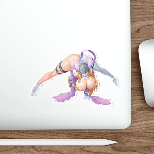 Digimon Lewd Angewomon Waterproof Sticker - Ecchi Vinyl Decal