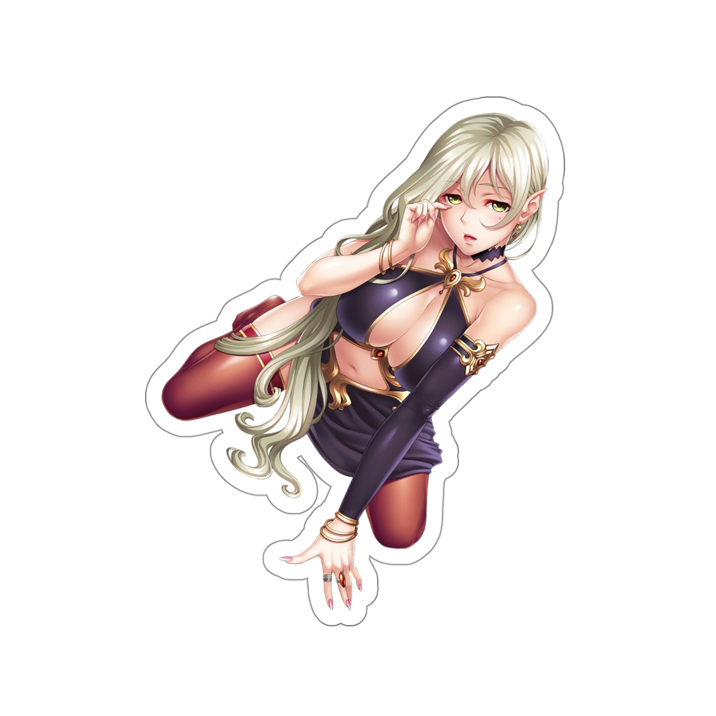 Taimanin Asagi Sexy Katejina Waterproof Sticker - Weatherproof Vinyl Car Decal