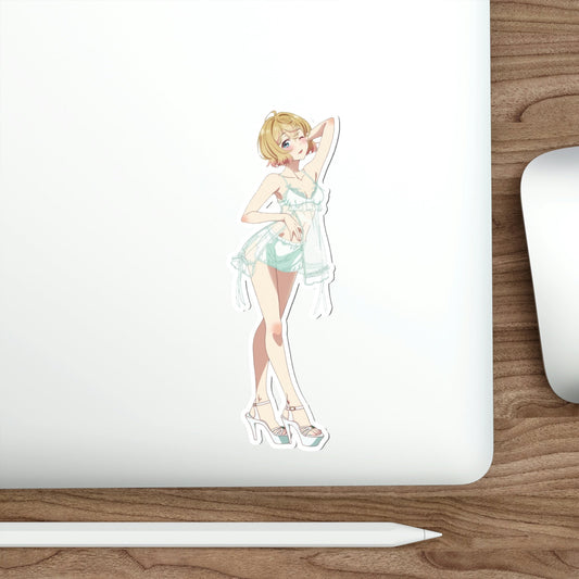 Sexy Lingerie Mami Nanami Rent a Girlfriend Waterproof Sticker - Weatherproof Vinyl Car Decal