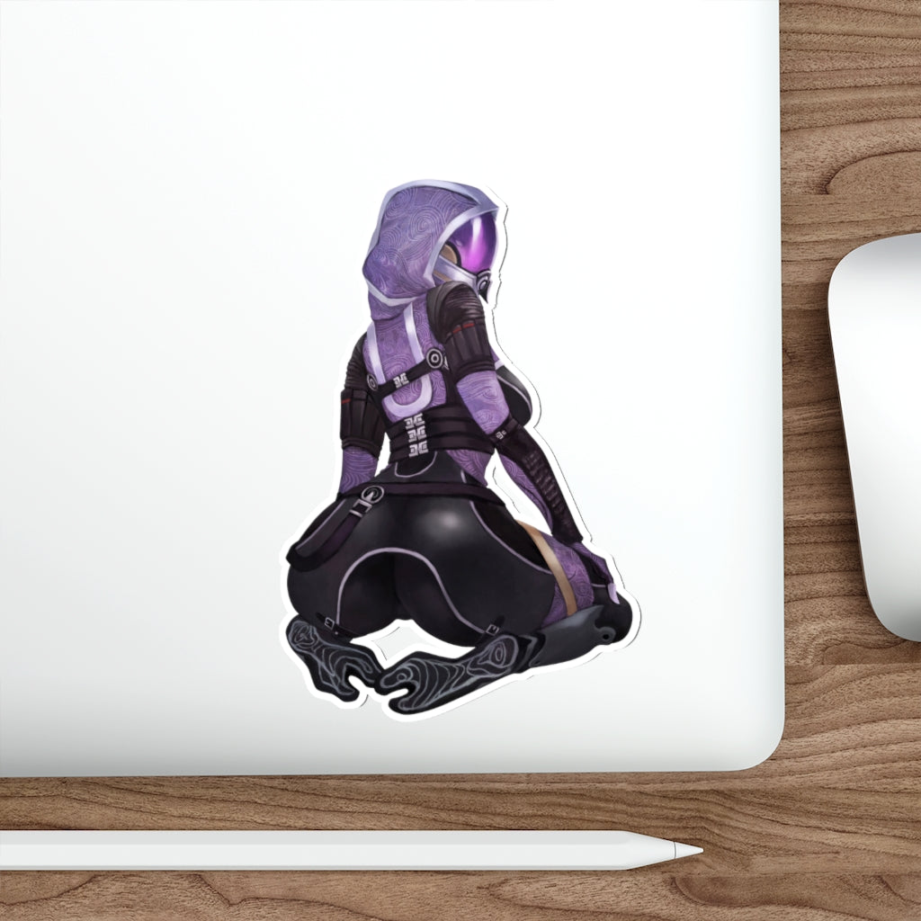 Mass Effect Tali Sexy Butt Waterproof Sticker - Ecchi Vinyl Decal