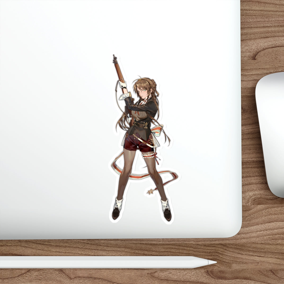 Gun Loaded Lee Enfield Girls Frontline Waterproof Sticker - Weatherproof Vinyl Car Decal