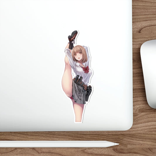 Hana Midorikawa Sexy Split Prison School Waterproof Sticker - Ecchi Vinyl Decal