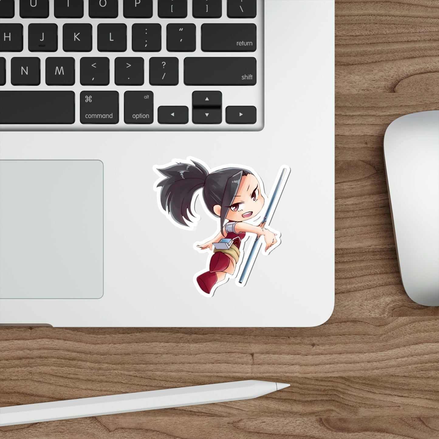 Chibi Momo My Hero Academia MHA Waterproof Sticker - Weatherproof Vinyl Car Decal