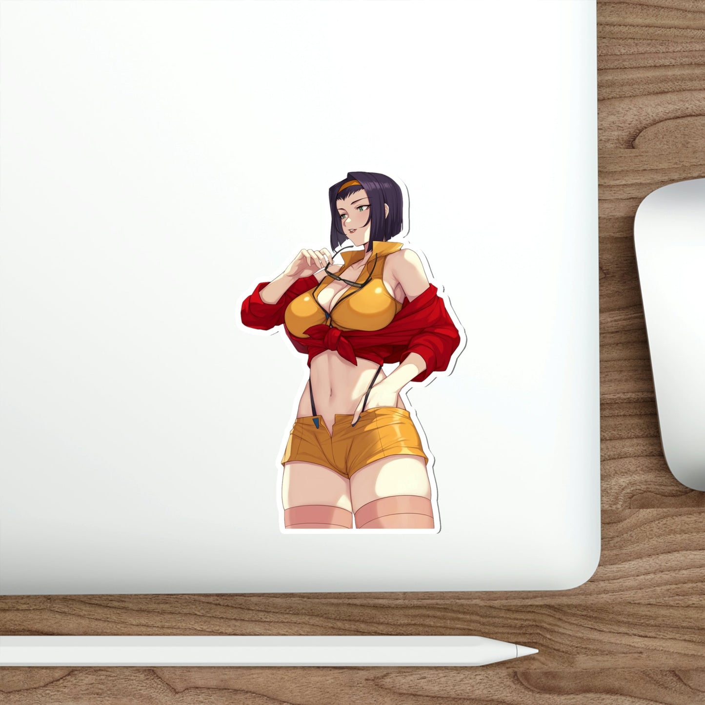 Sexy Faye Valentine Cowboy Bebop Waterproof Sticker - Weatherproof Vinyl Car Decal