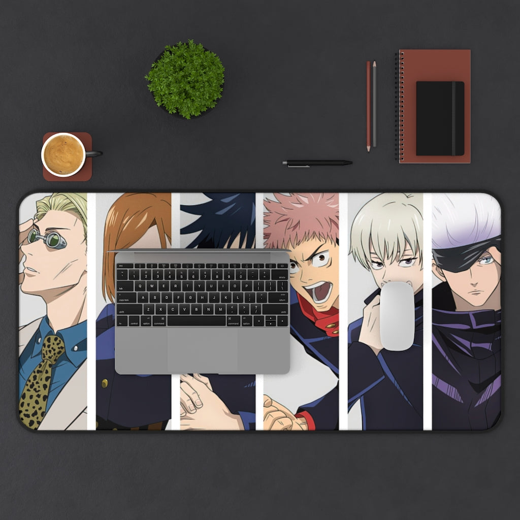 Jujutsu Kaisen Large Mouse pad / Desk mat - Legendary Characters - The Mouse Pads Ninja Home Decor