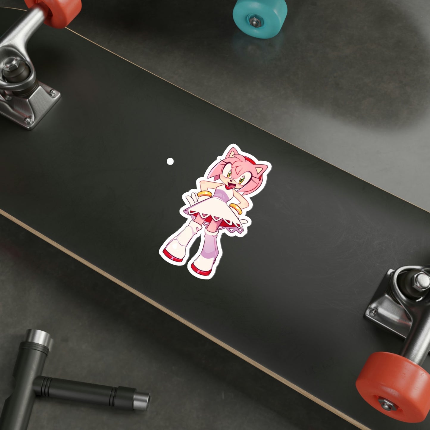 Amy Rose Sonic Waterproof Sticker - Weatherproof Vinyl Car Decal