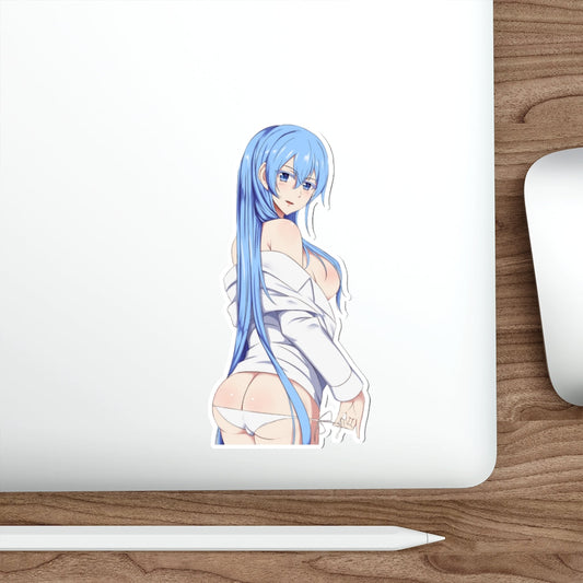 Akame Ga Kill Sexy Esdeath Waterproof Sticker - Ecchi Vinyl Decal