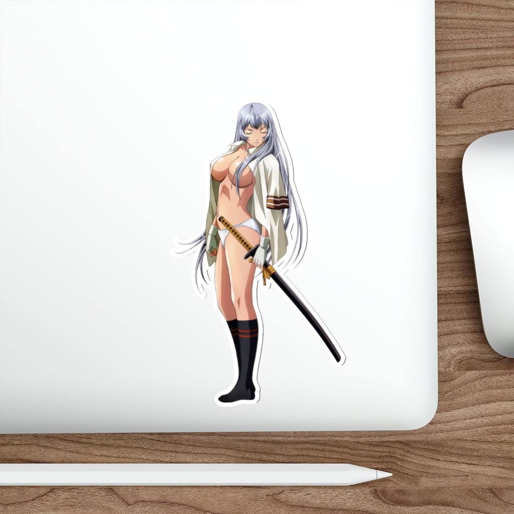 Ikkitousen Sexy Shiryuu Waterproof Sticker - Ecchi Vinyl Decal