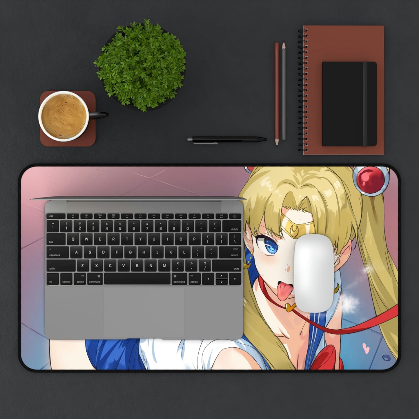 Sailor Moon Anime Mousepad - Large Desk Mat - Mouse Pad - MTG Playmat