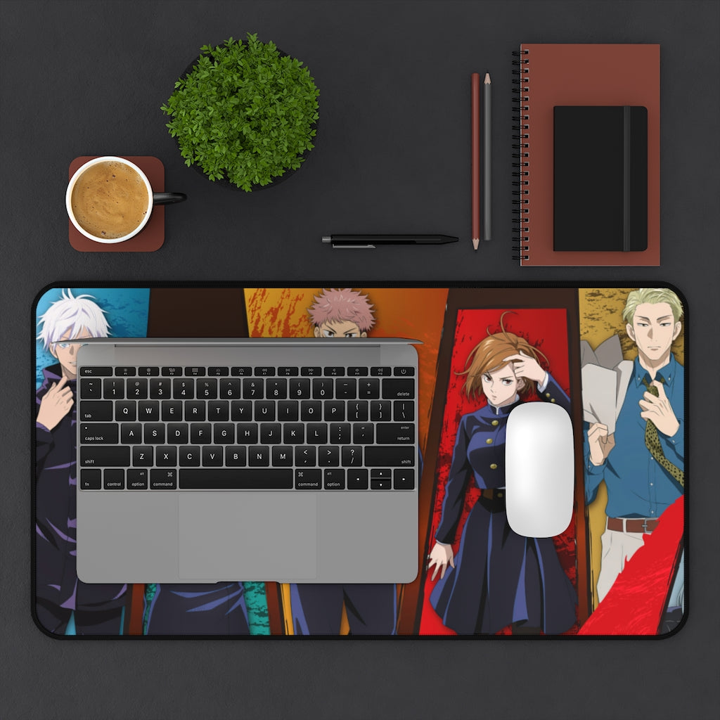 Jujutsu Kaisen Large Mouse pad / Desk mat - Legendary Characters - The Mouse Pads Ninja Home Decor