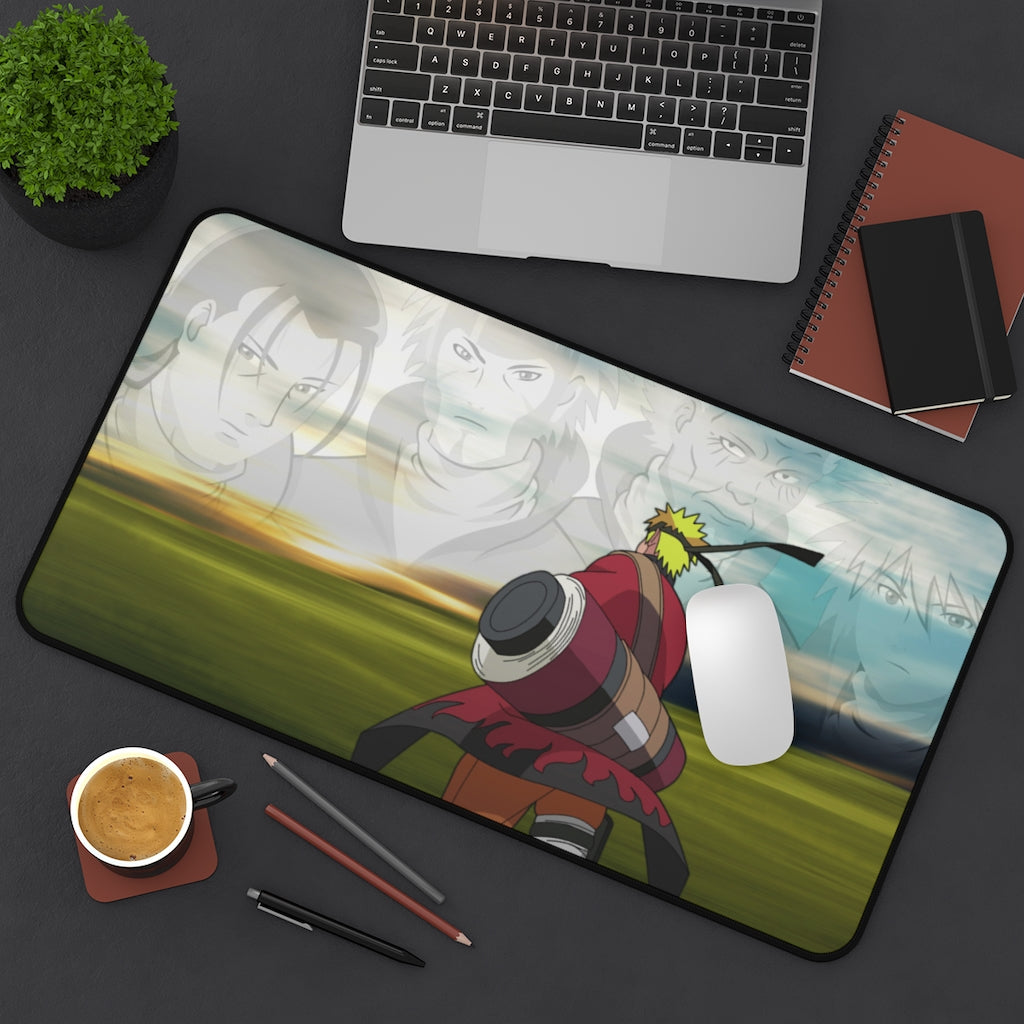 Naruto Anime Mouse Pad / Desk Mat - Microsoft Hokage - The Mouse Pads Ninja Home Decor