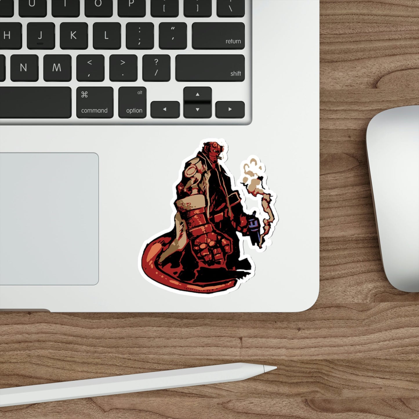 Hellboy Waterproof Sticker - Weatherproof Vinyl Car Decal