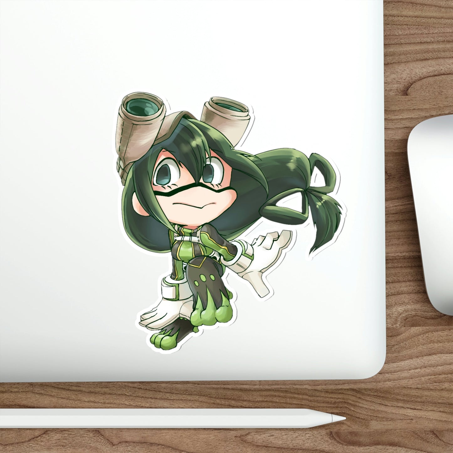 Chibi Froppy My Hero Academia MHA Waterproof Sticker - Weatherproof Vinyl Car Decal