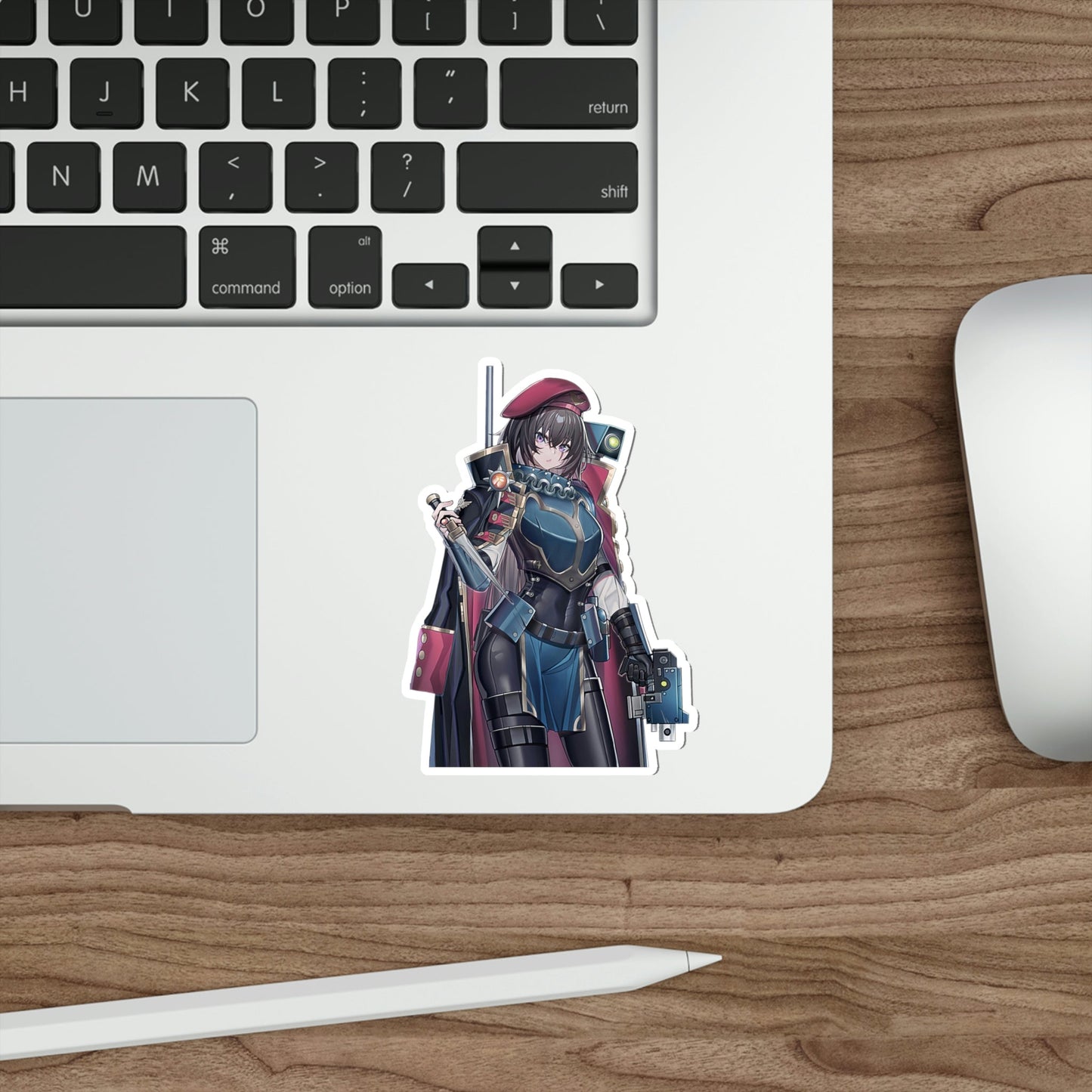 Tempestor Prime Waifu Warhammer 40k Waterproof Sticker - Weatherproof Vinyl Car Decal