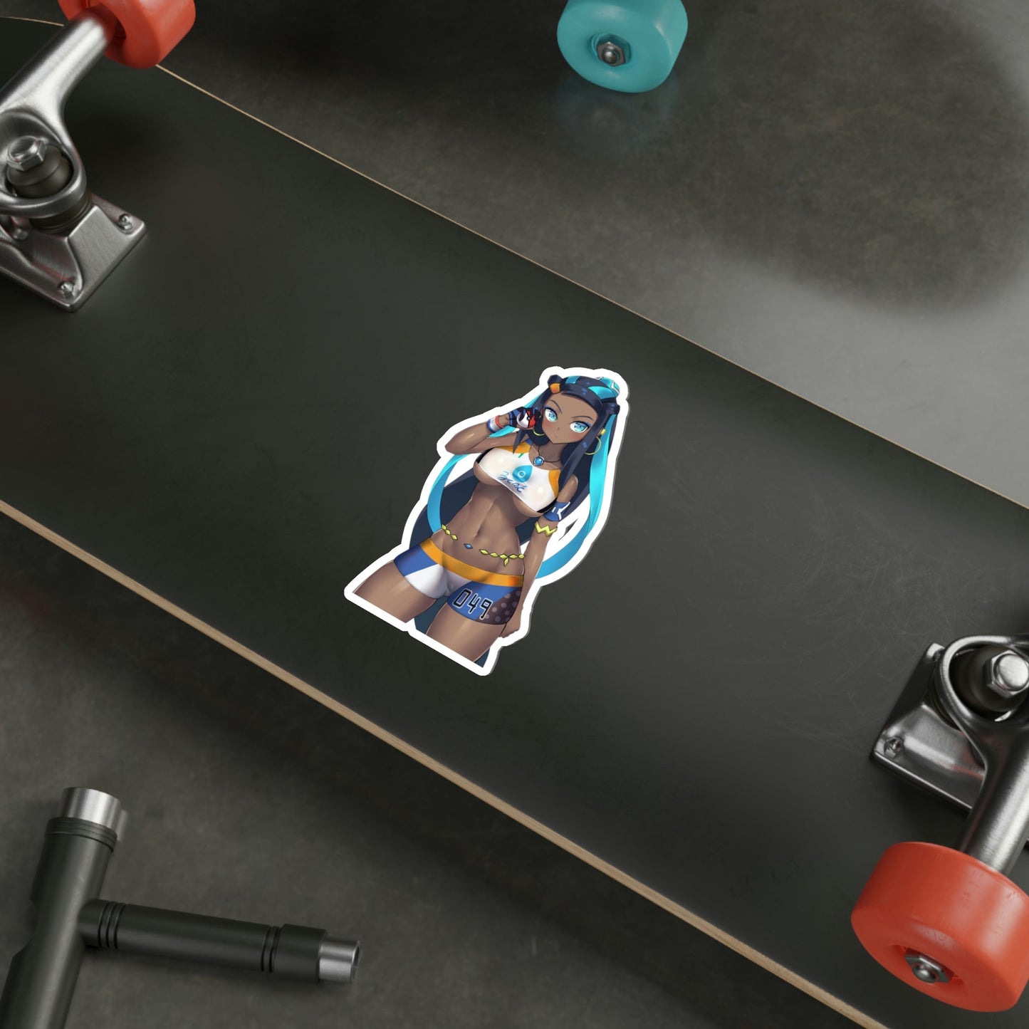 Sexy Nessa Pokemon Waterproof Sticker - Weatherproof Vinyl Car Decal