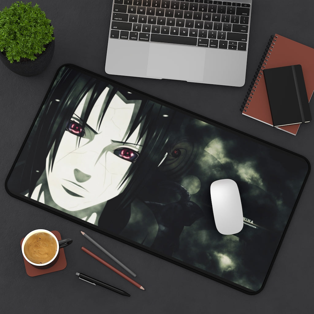 Uchiha itachi - Naruto Computer Mouse Pad / Desk Mat - The Mouse Pads Ninja Home Decor