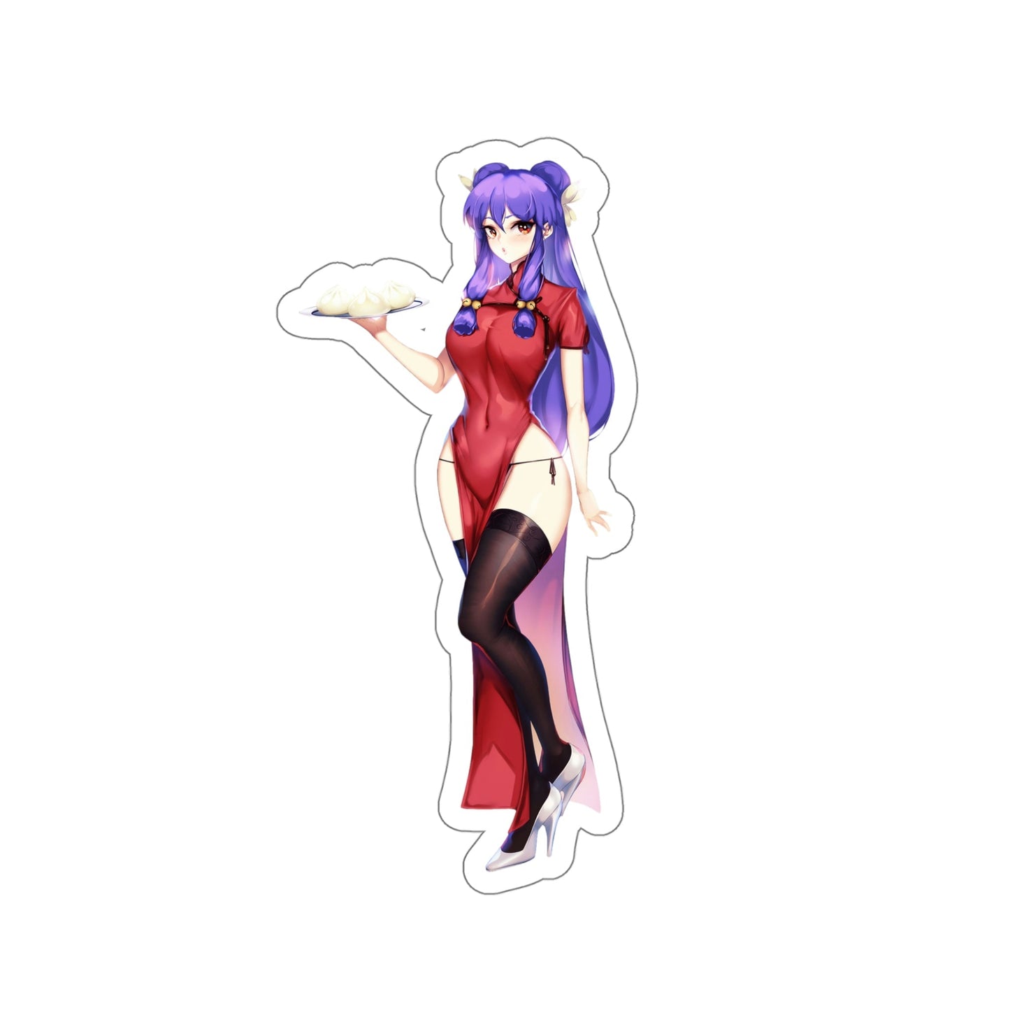 Ranma Shampoo Waifu Bao Waterproof Sticker - Weatherproof Vinyl Car Decal