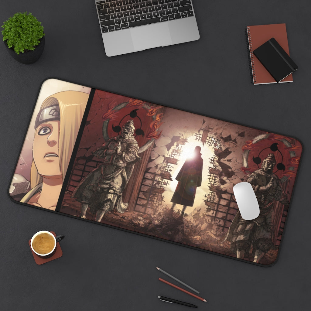 Naruto Anime Mouse Pad / Desk Mat - Itachi & deidara - The Mouse Pads Ninja 31" × 15.5" Home Decor