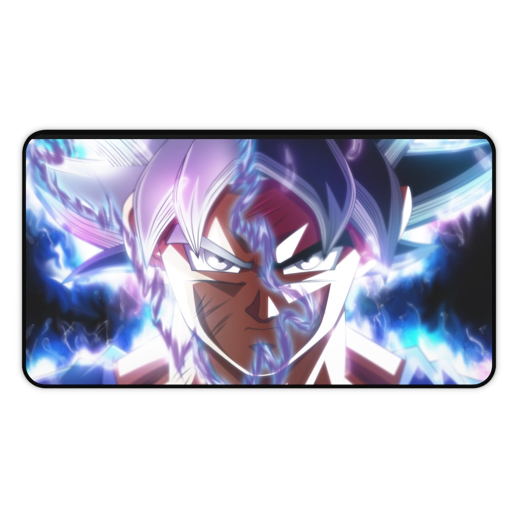 Dragon Ball Anime Mouse pad /Desk Mat - Ultra instinct Goku ( Full Mode ) - The Mouse Pads Ninja 12" × 22" Home Decor