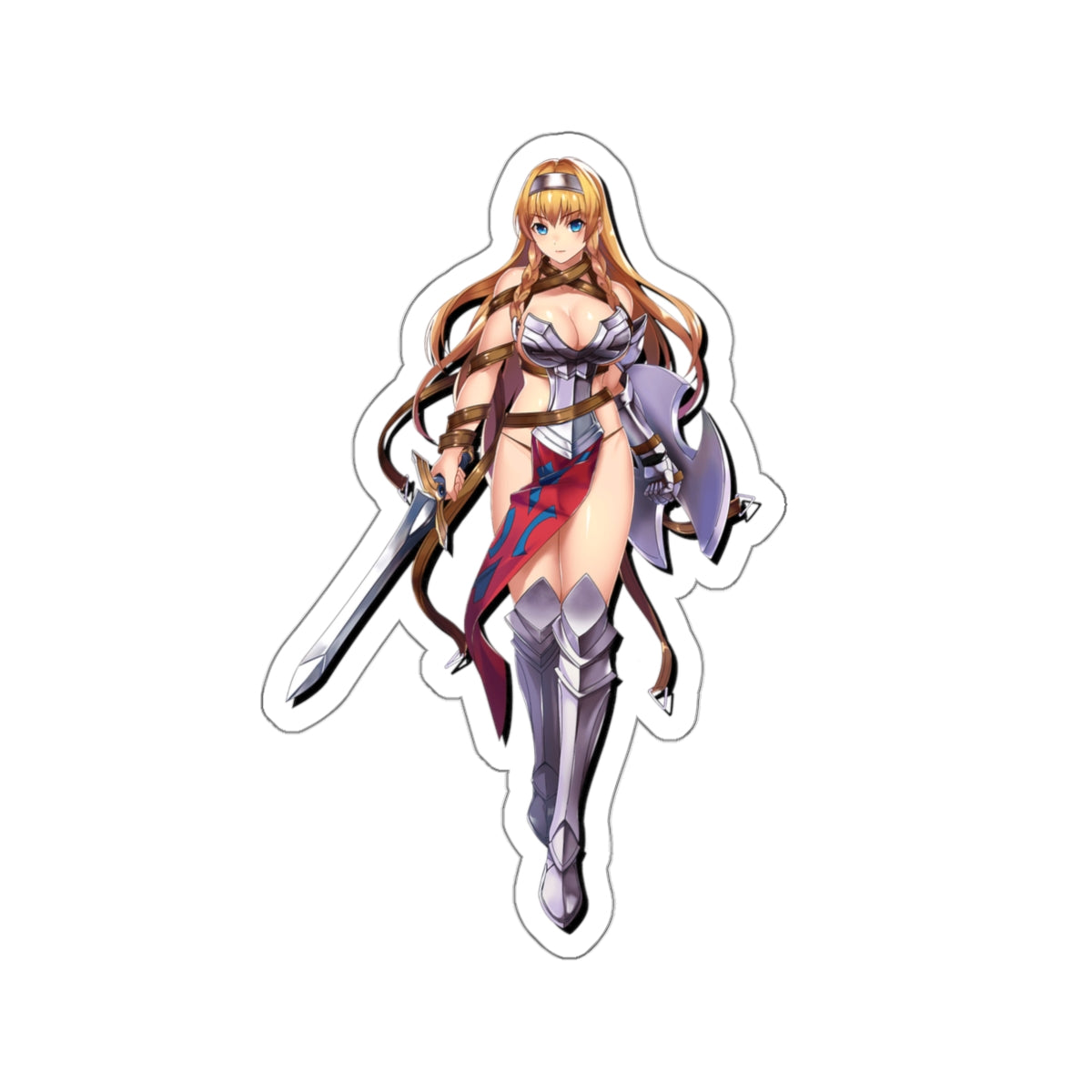 Leina Queen's Blade Waterproof Sticker - Weatherproof Vinyl Car Decal