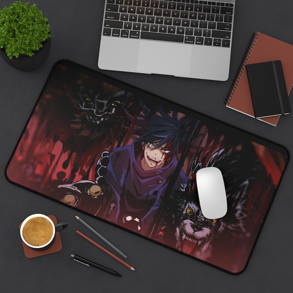 Jujutsu Kaisen Large Mouse pad / Desk mat - Fushiguro megumi Mouse Pad - The Mouse Pads Ninja Home Decor