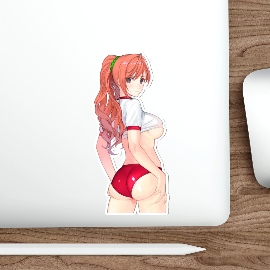 The Idolmaster Natsuha Arisugawa Sexy Gym Uniform Waterproof Sticker - Ecchi Vinyl Decal