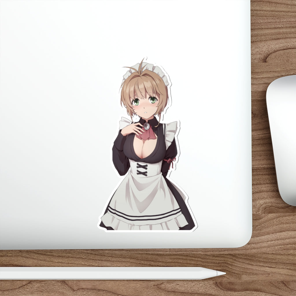 Card Captor Sakura Sexy Maid Waterproof Sticker - Ecchi Vinyl Decal