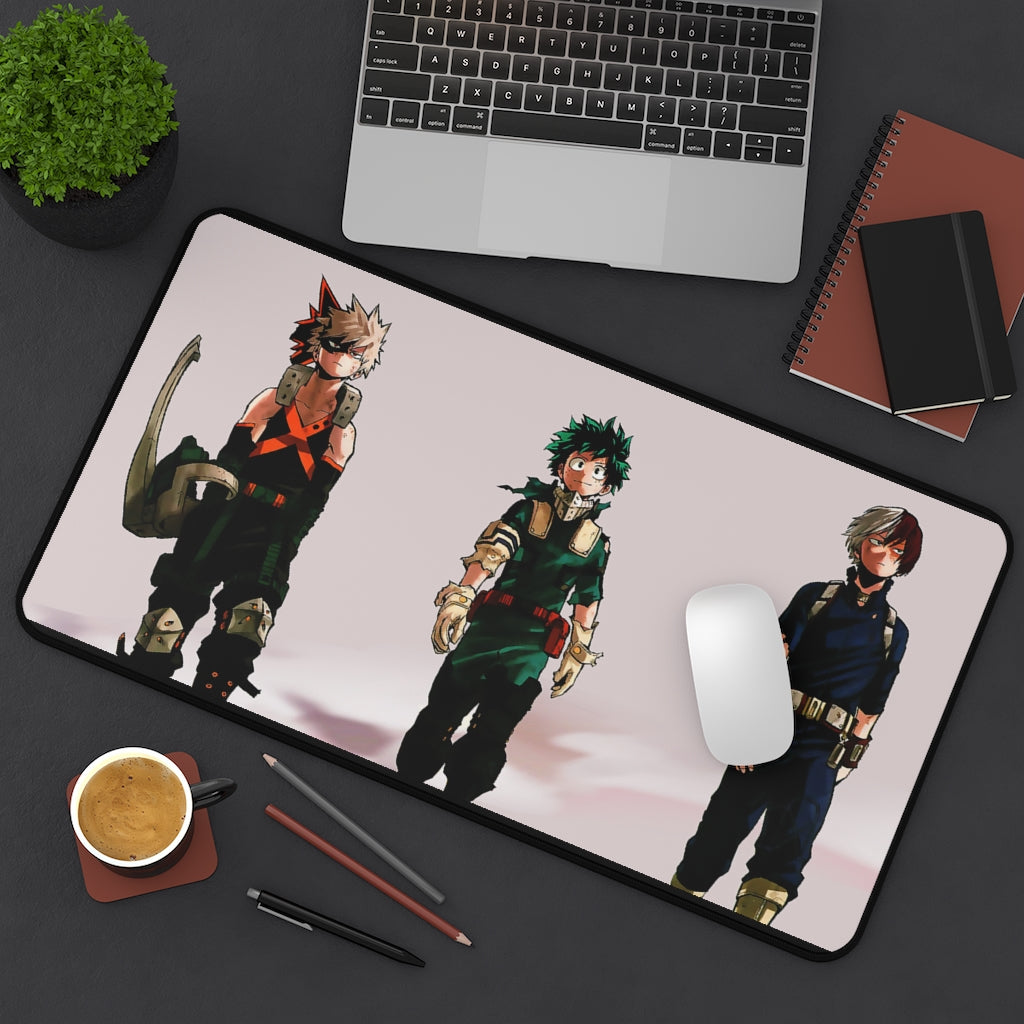 My Hero Academia Mouse Pad / Desk mat - Three Rivals - The Mouse Pads Ninja Home Decor