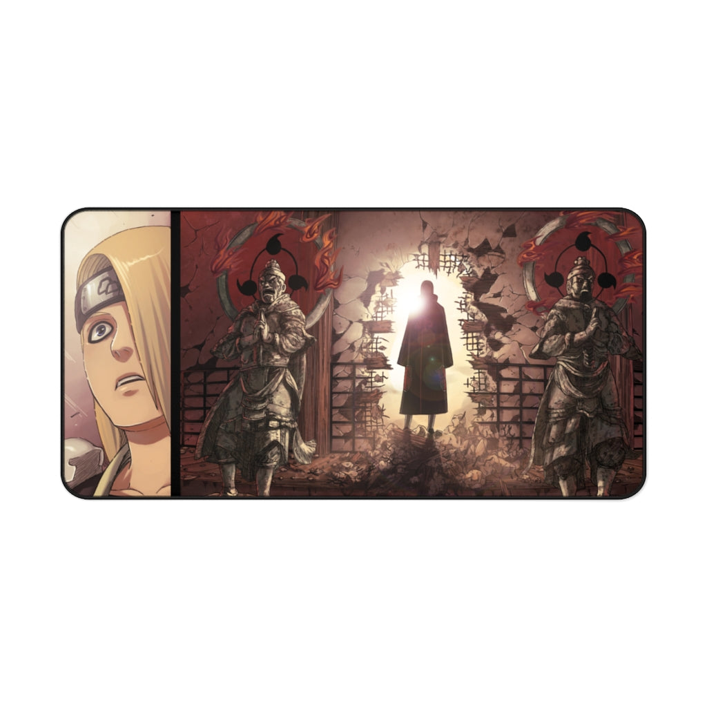 Naruto Anime Mouse Pad / Desk Mat - Itachi & deidara - The Mouse Pads Ninja Home Decor