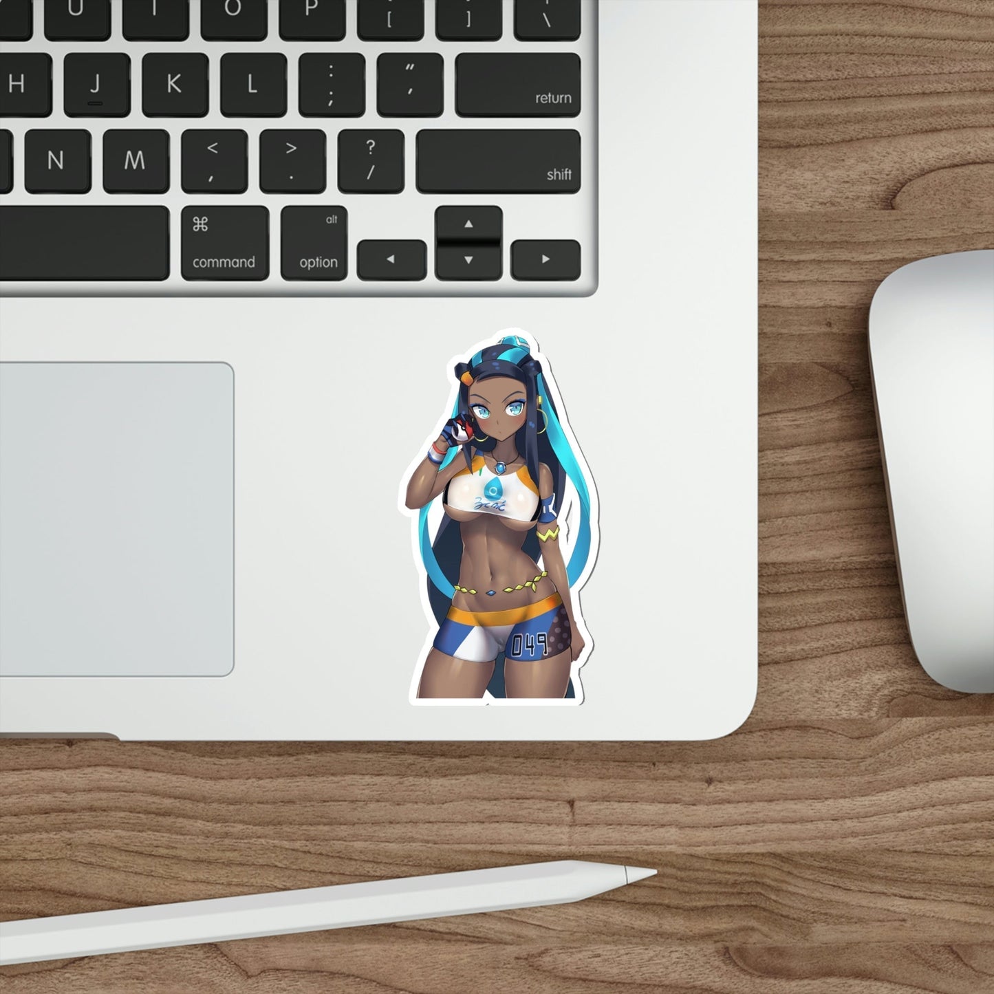 Sexy Nessa Pokemon Waterproof Sticker - Weatherproof Vinyl Car Decal