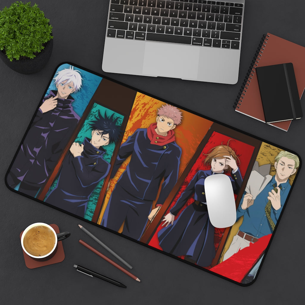 Jujutsu Kaisen Large Mouse pad / Desk mat - Legendary Characters - The Mouse Pads Ninja Home Decor