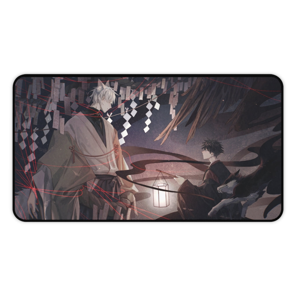 Jujutsu Kaisen Large Mouse pad / Desk mat - Gojo Satoru & Fushiguro - The Mouse Pads Ninja 12" × 22" Home Decor