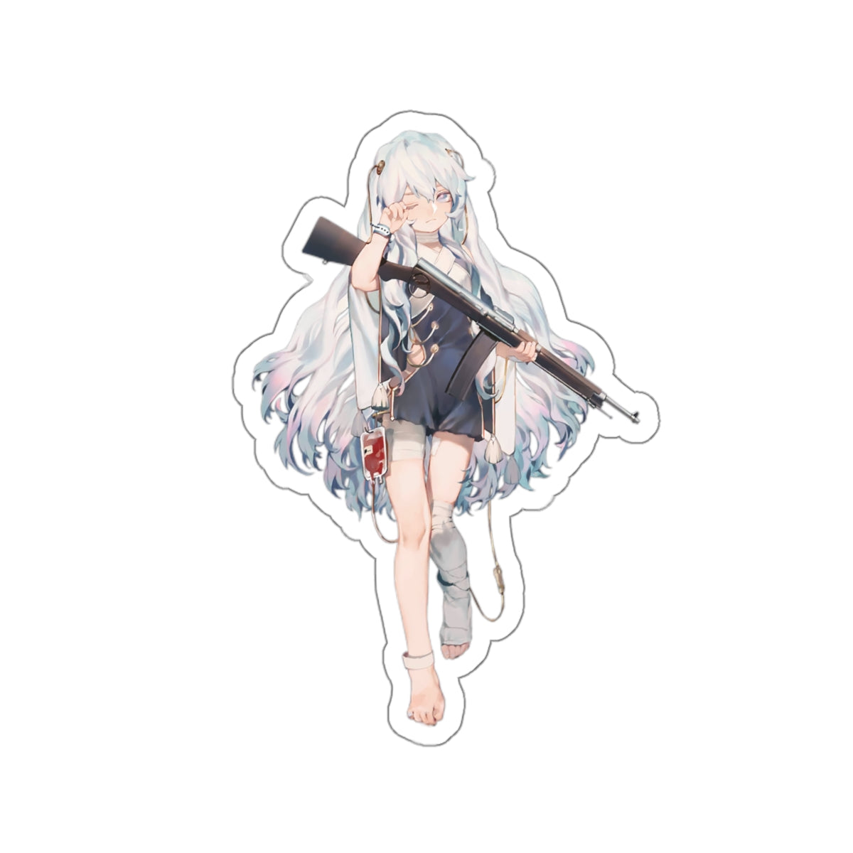 Ribeyrolles Girls Frontline Waterproof Sticker - Weatherproof Vinyl Car Decal