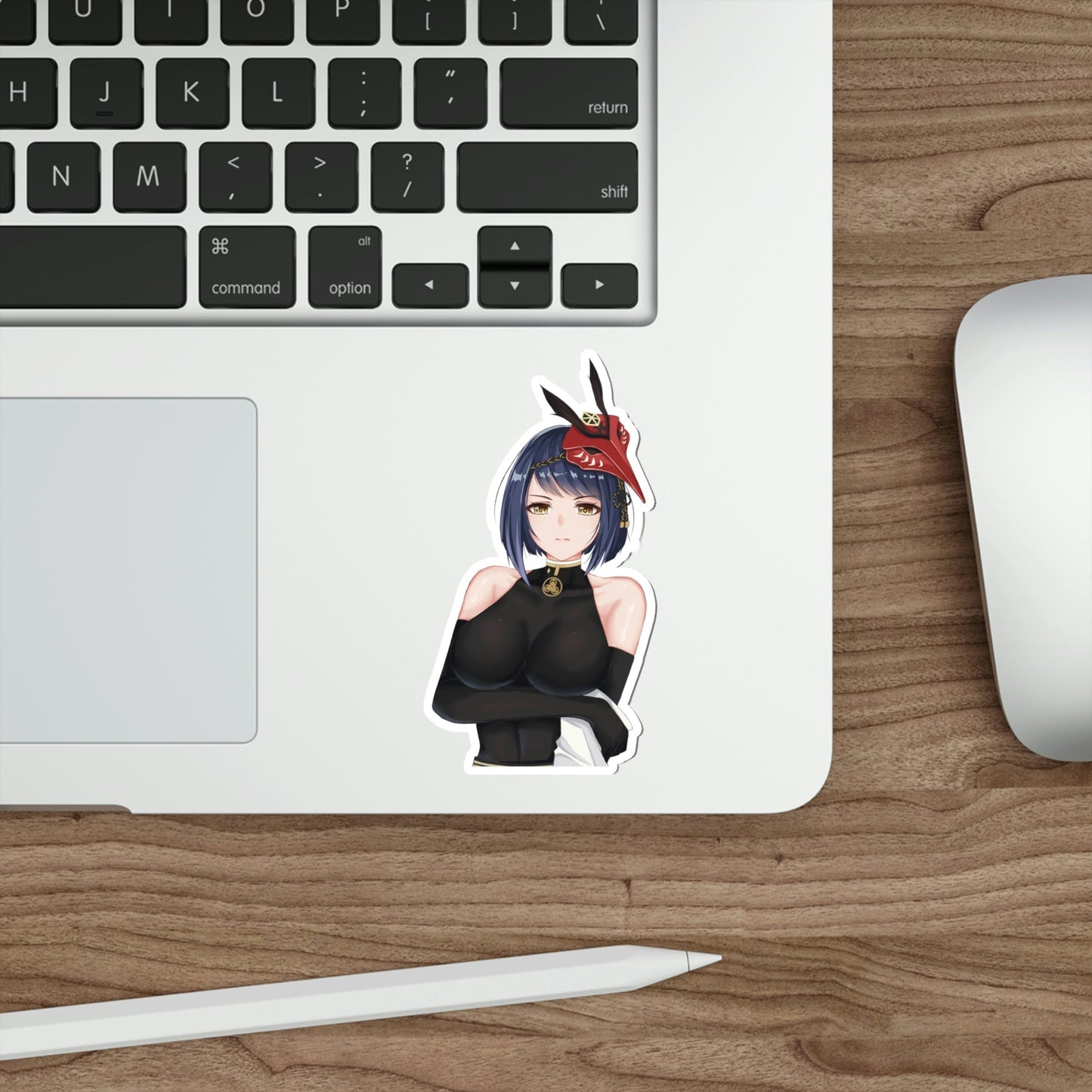 Genshin Impact Waifu Sara Kujou Waterproof Sticker - Weatherproof Vinyl Car Decal