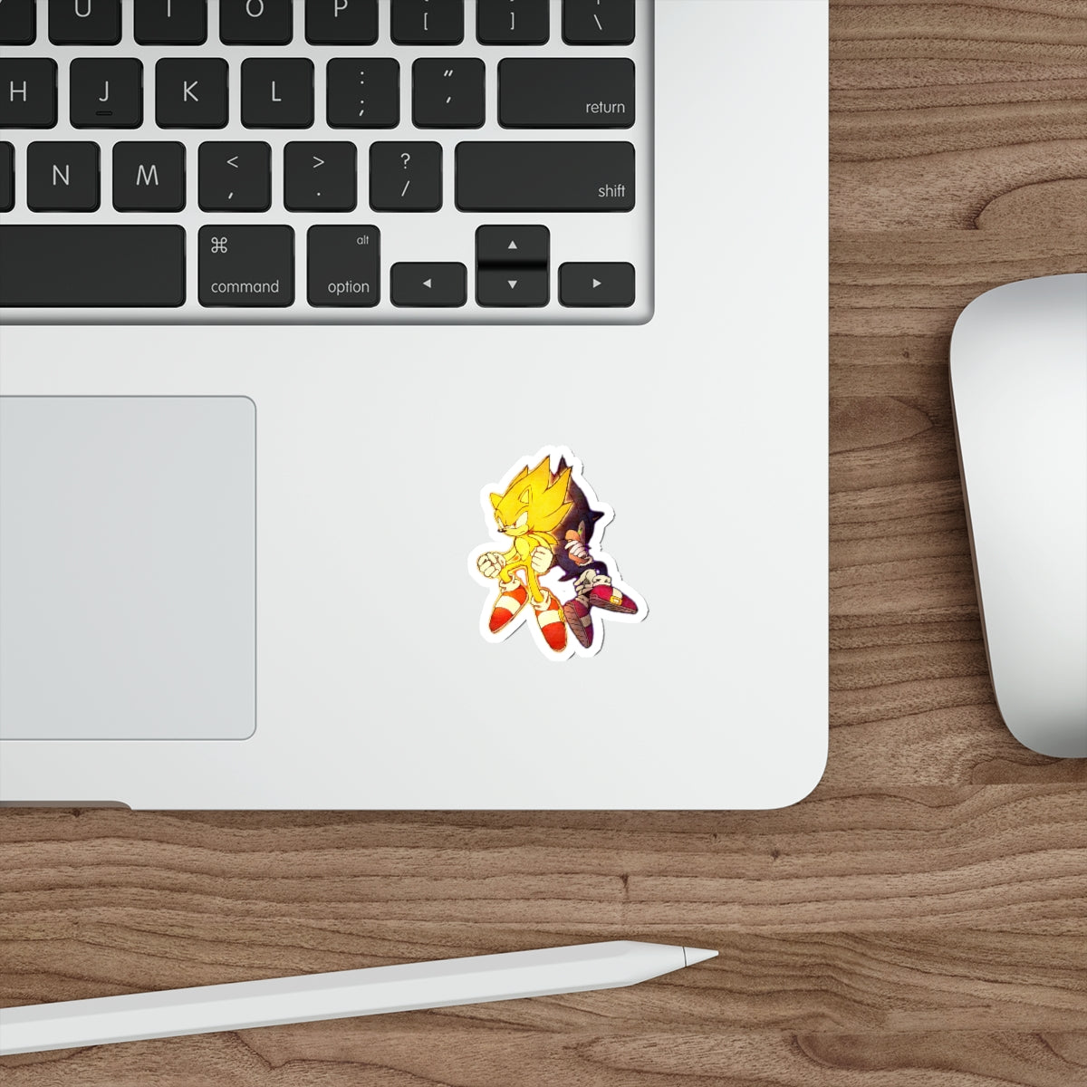 Super Sonic and Sonic the Hedgehog Waterproof Sticker - Weatherproof Vinyl Car Decal