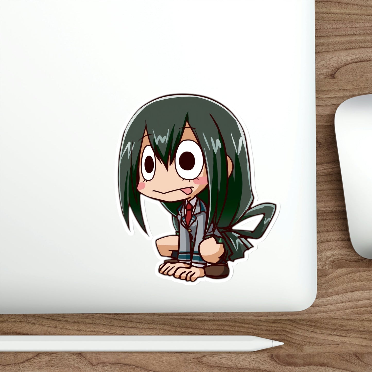 Chibi Asui Tsuyu My Hero Academia MHA Waterproof Sticker - Weatherproof Vinyl Car Decal