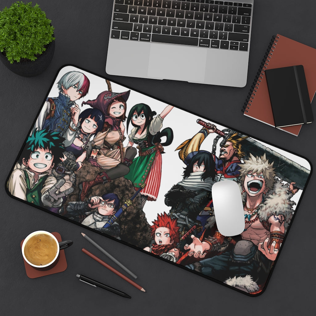 My Hero Academia Mouse Pad / Desk mat - All Characters - The Mouse Pads Ninja Home Decor