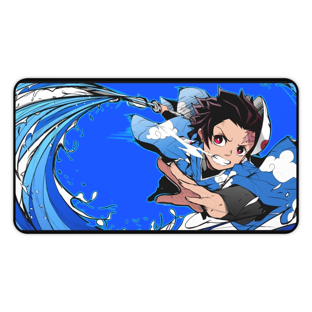 Demon Slayer Mouse pad Anime Large Desk Mat - Tanjirou - The Mouse Pads Ninja 12" × 22" Home Decor