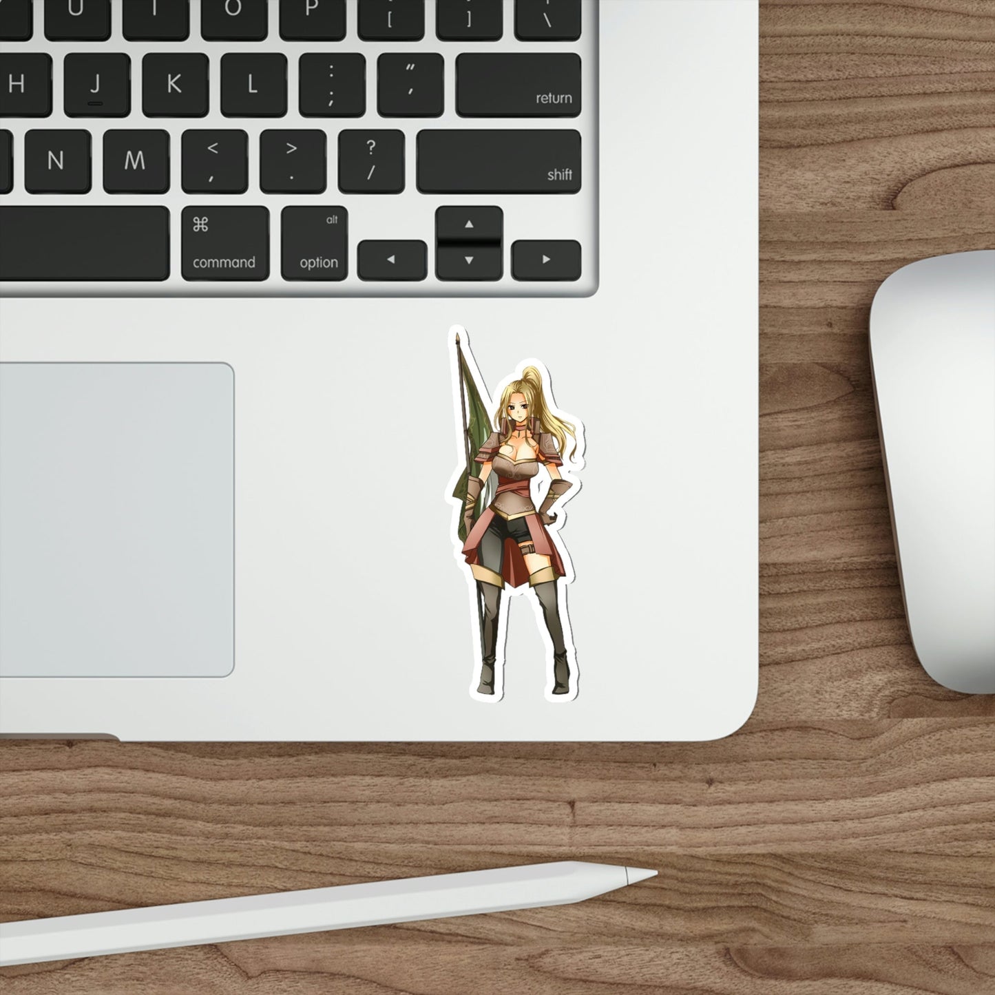 Female Waifu Eomer The Lord of the Rings Waterproof Sticker - Weatherproof Vinyl Car Decal