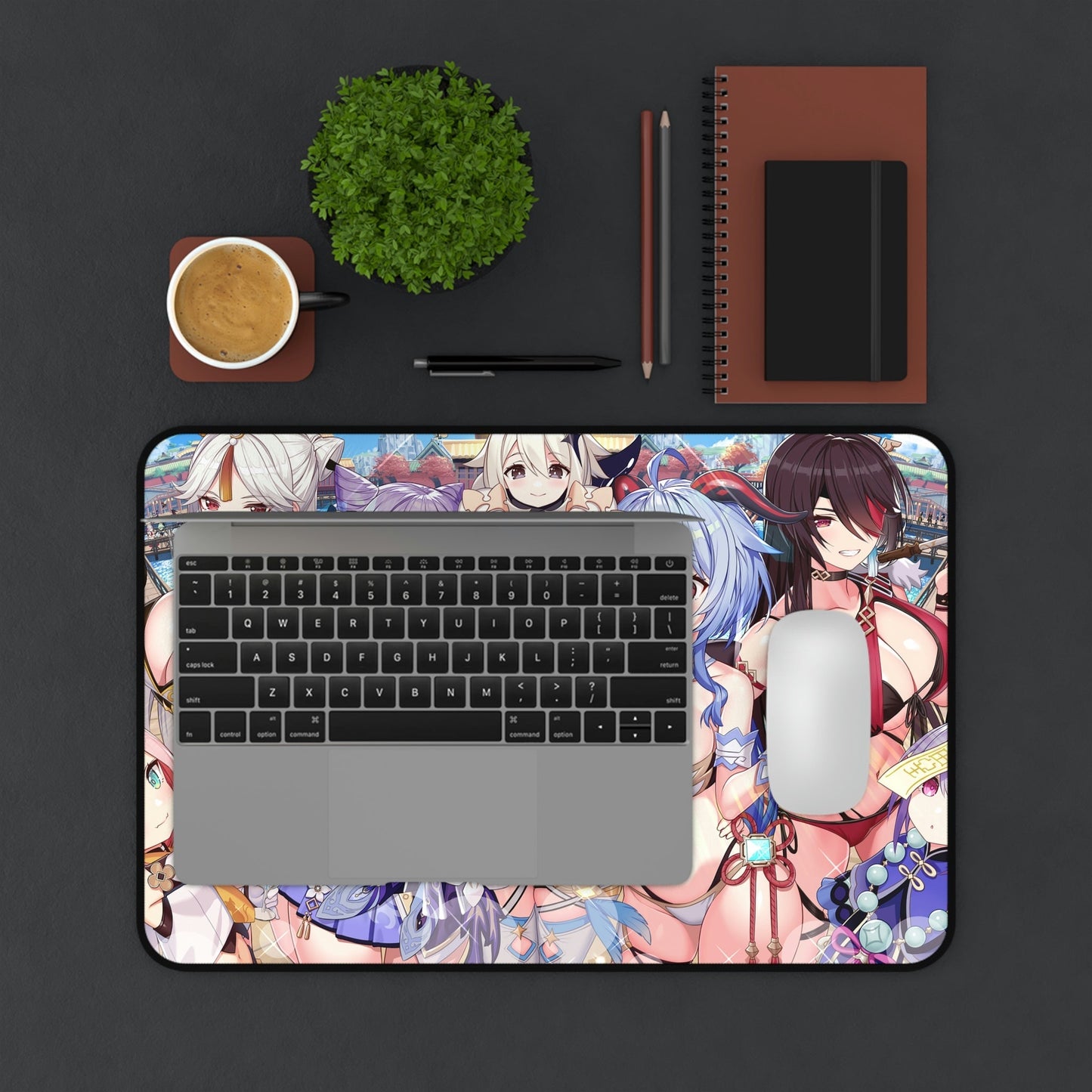 Sexy Genshin Impact Mousepad - Desk Mat - Big Gaming Mouse Pad - Gamer Playmat