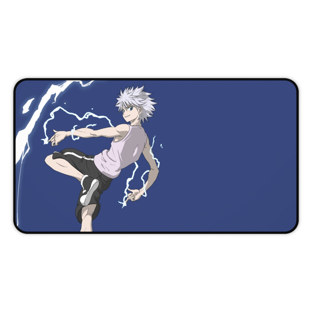 Hunter X Hunter anime Mouse Pad /Desk Mat - Killua Zoldyck - The Mouse Pads Ninja 12" × 22" Home Decor