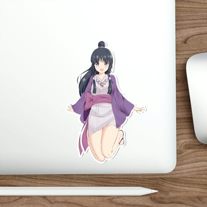 Ace Attorney Maya Fey Kawaii Waifu Waterproof Sticker - Weatherproof Vinyl Car Decal